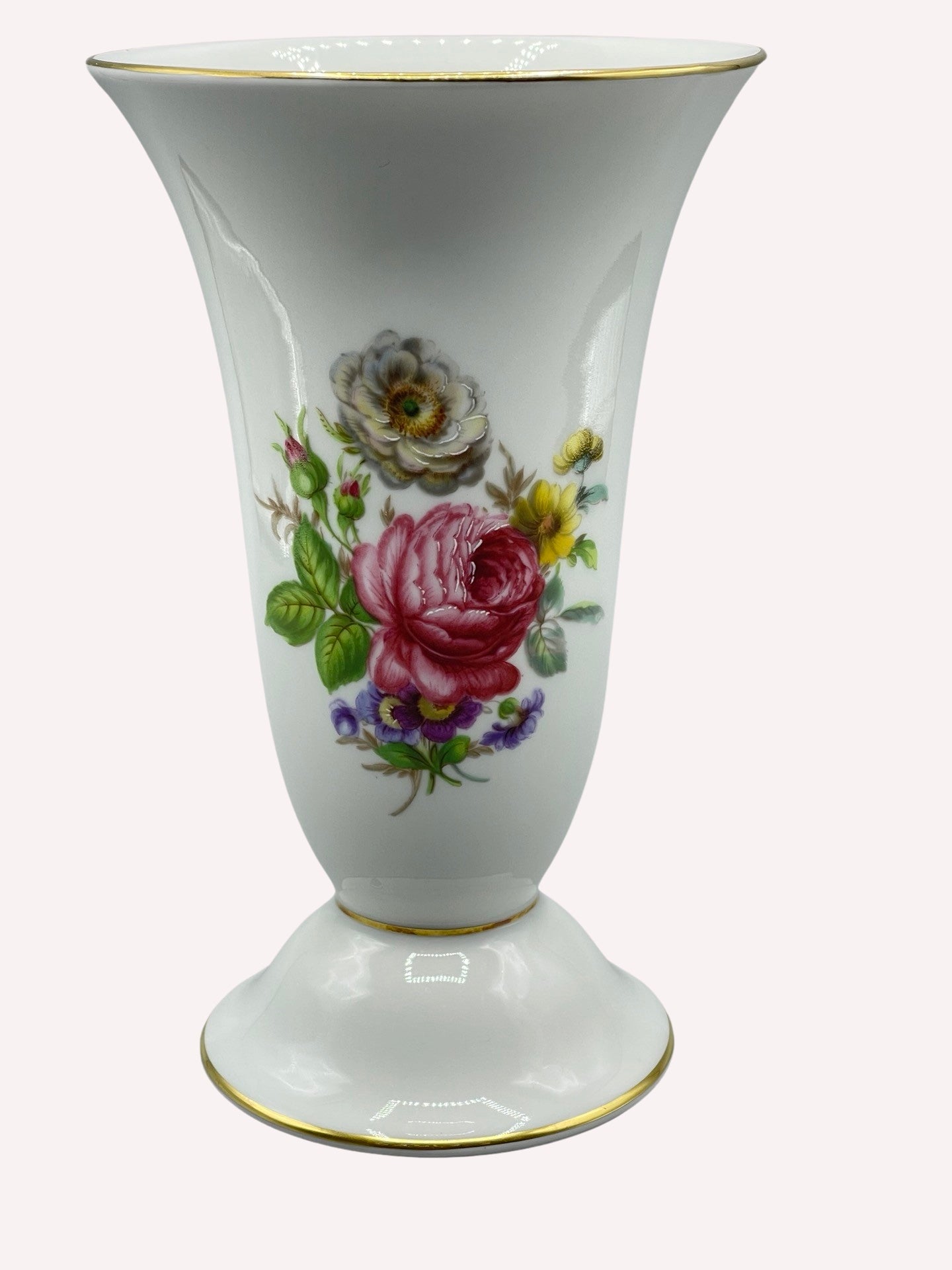 Lindner Porzellan Vase 20 cm TOP