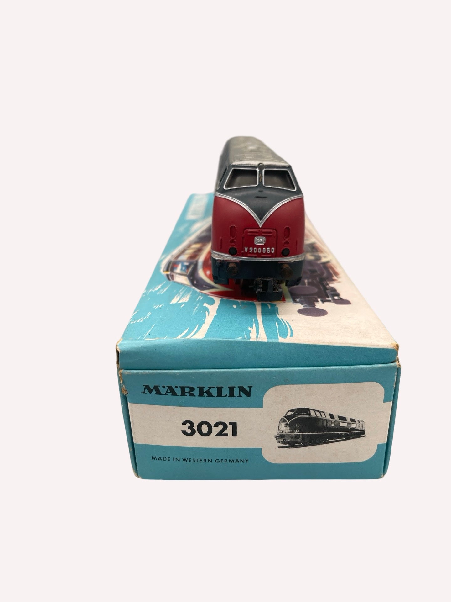 Märklin 3021 Diesellokomotive Lok in OVP getestet TOP Vintage