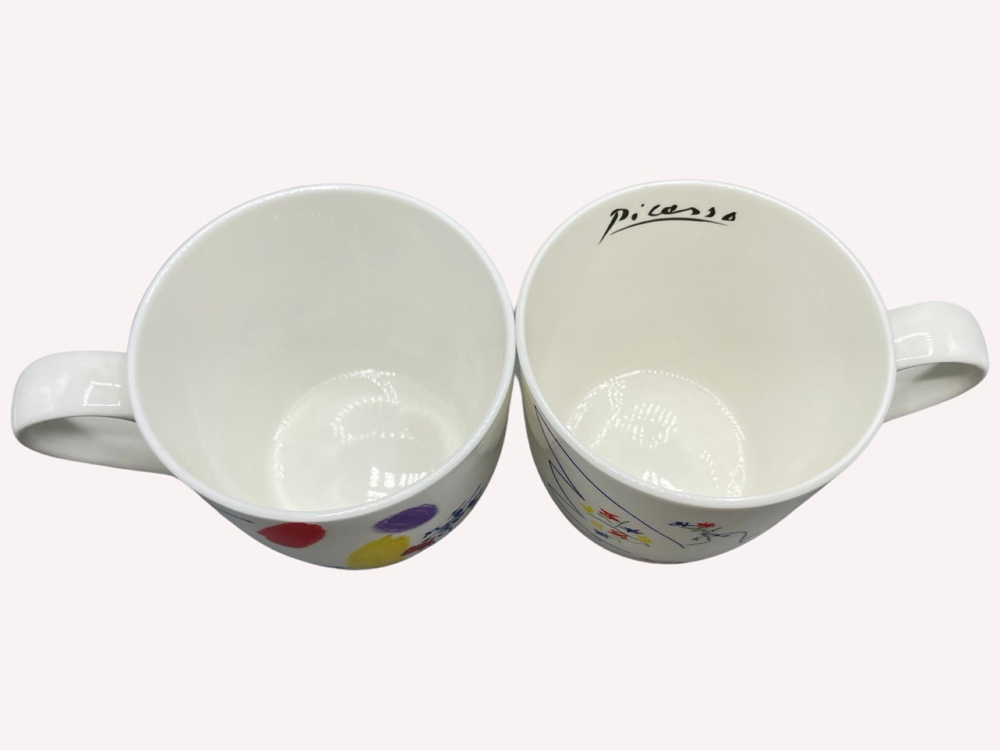 Kopie von 2 Picasso Tassen Könitz Picasso Femme Au Chapeau Becher _