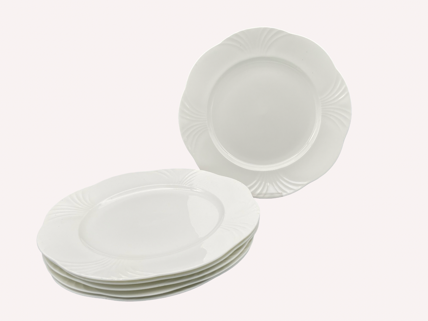 6x Speiseteller VILLEROY & BOCH ACRO weiss