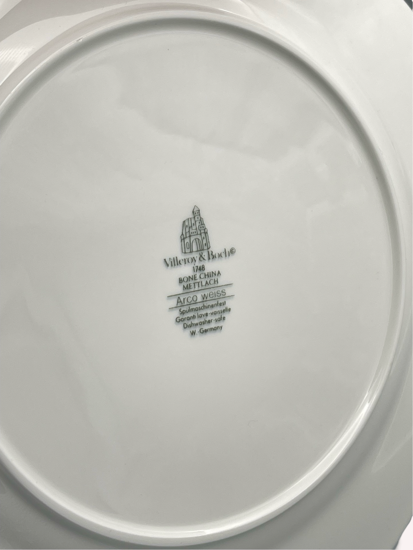 6x Speiseteller VILLEROY & BOCH ACRO weiss
