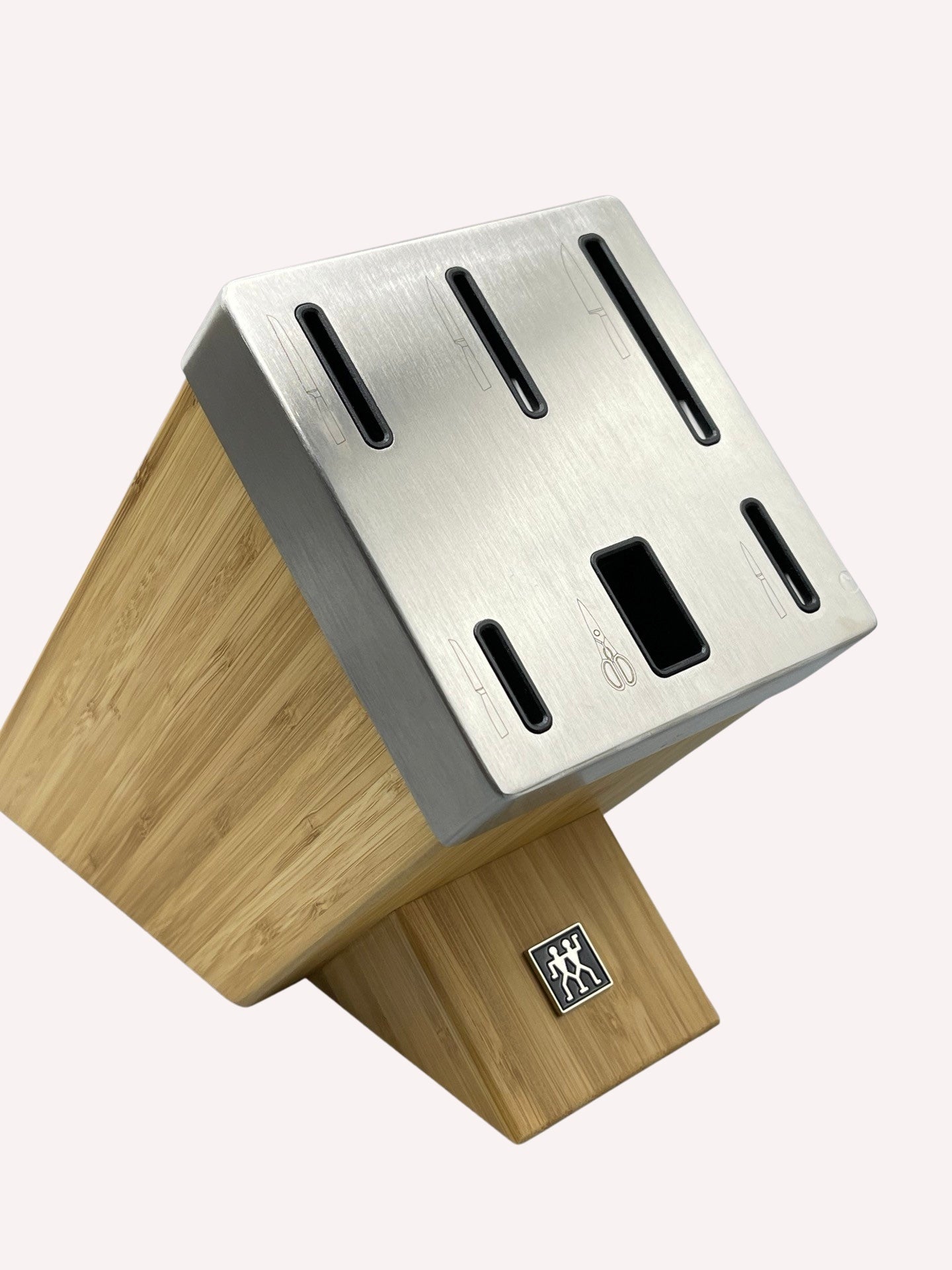 Zwilling FIVE STAR PLUS Selbstschärfender Bambus Messerblock