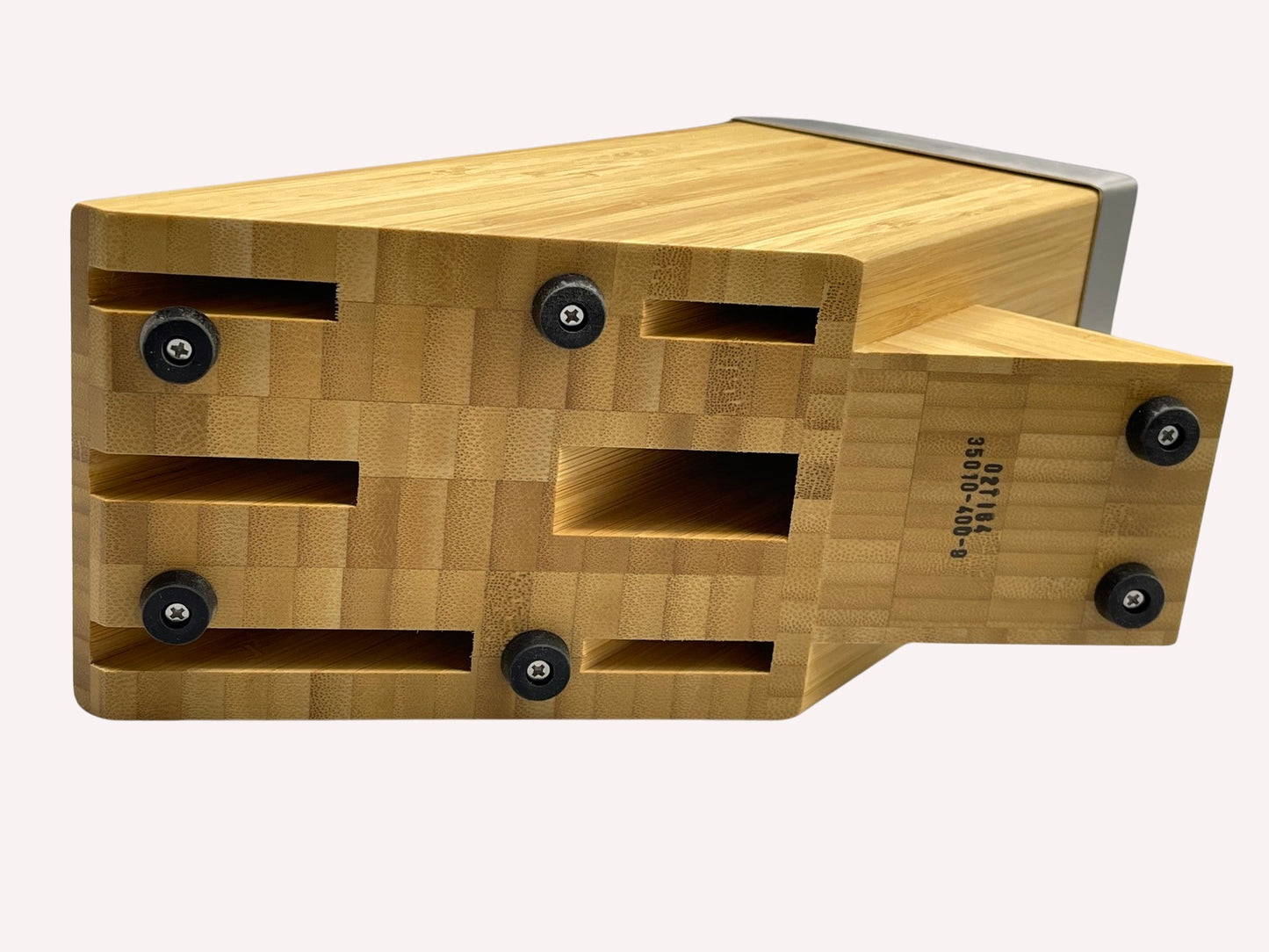 Zwilling FIVE STAR PLUS Selbstschärfender Bambus Messerblock