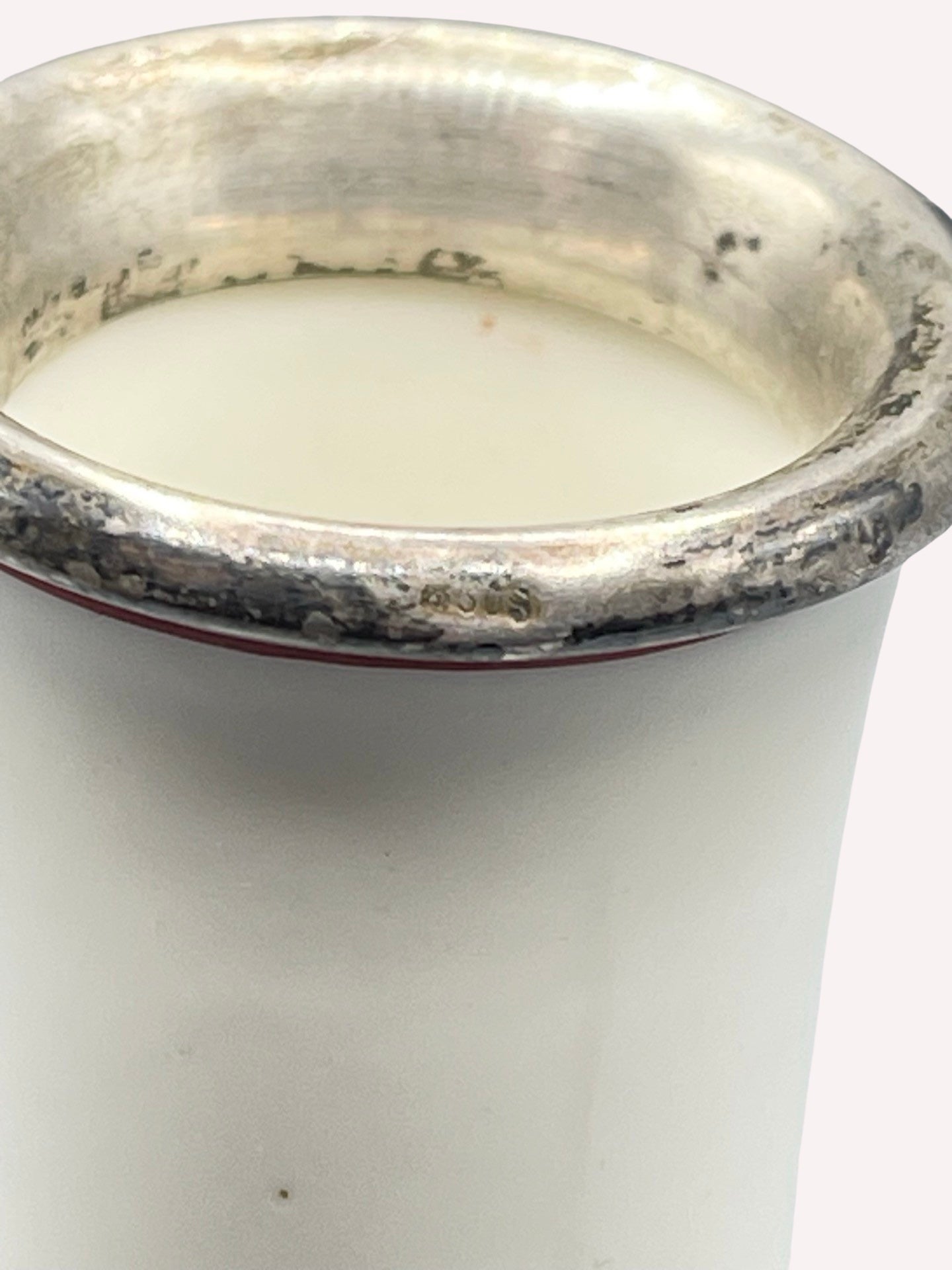 VASE PORZELLAN HUTSCHENREUTHER KUNSTABTEILUNG SILBERMONTUR