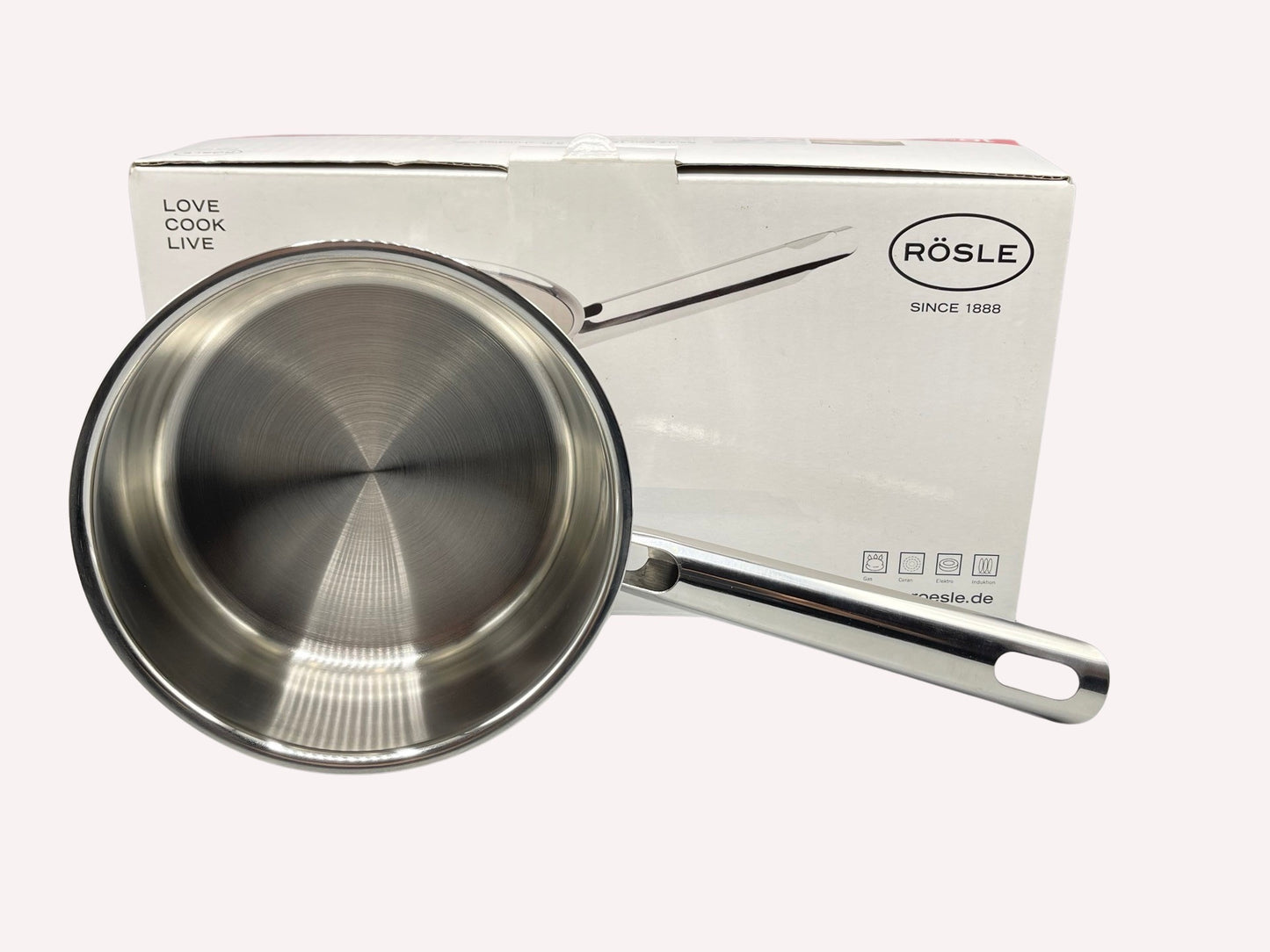 RÖSLE STIELKASSEROLLE 16cm I-MOTION NEU