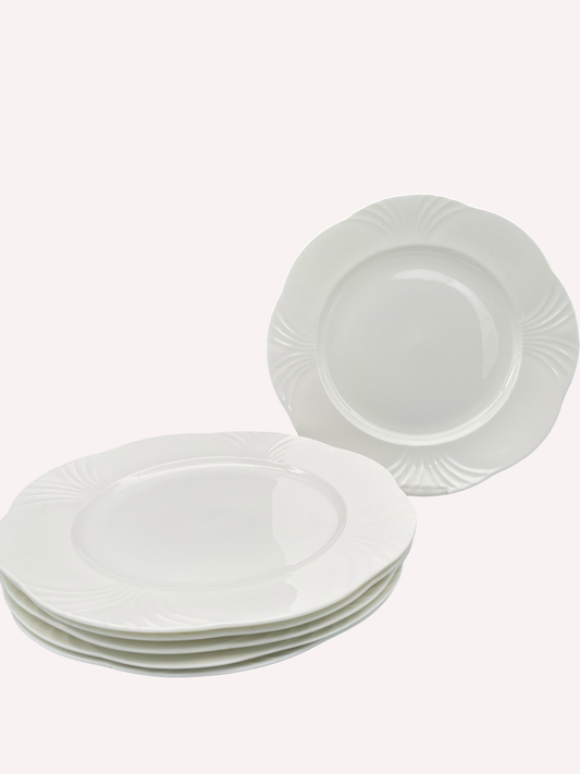 6x Speiseteller VILLEROY & BOCH ACRO weiss