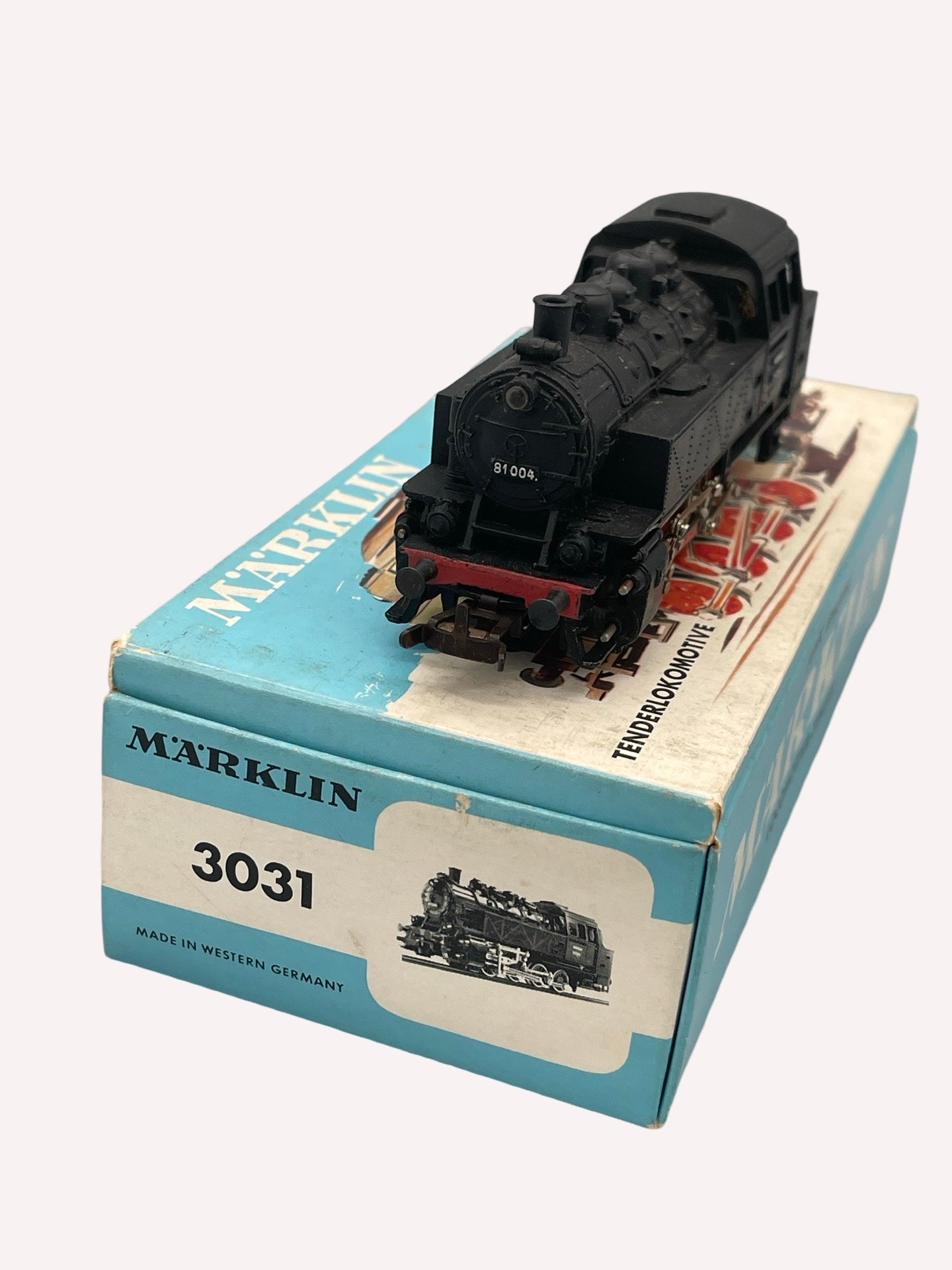 Märklin 3031 Tenderlokomotive in OVP H0 getestet kaum bespielt TOP