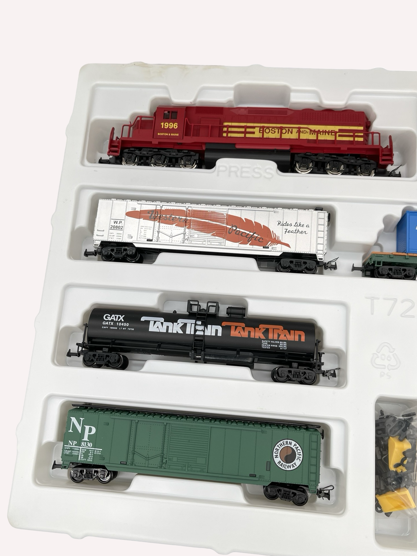 Mehano elektrische Eisenbahn H0 T722 Startset Boston Express E471 NEU OVP