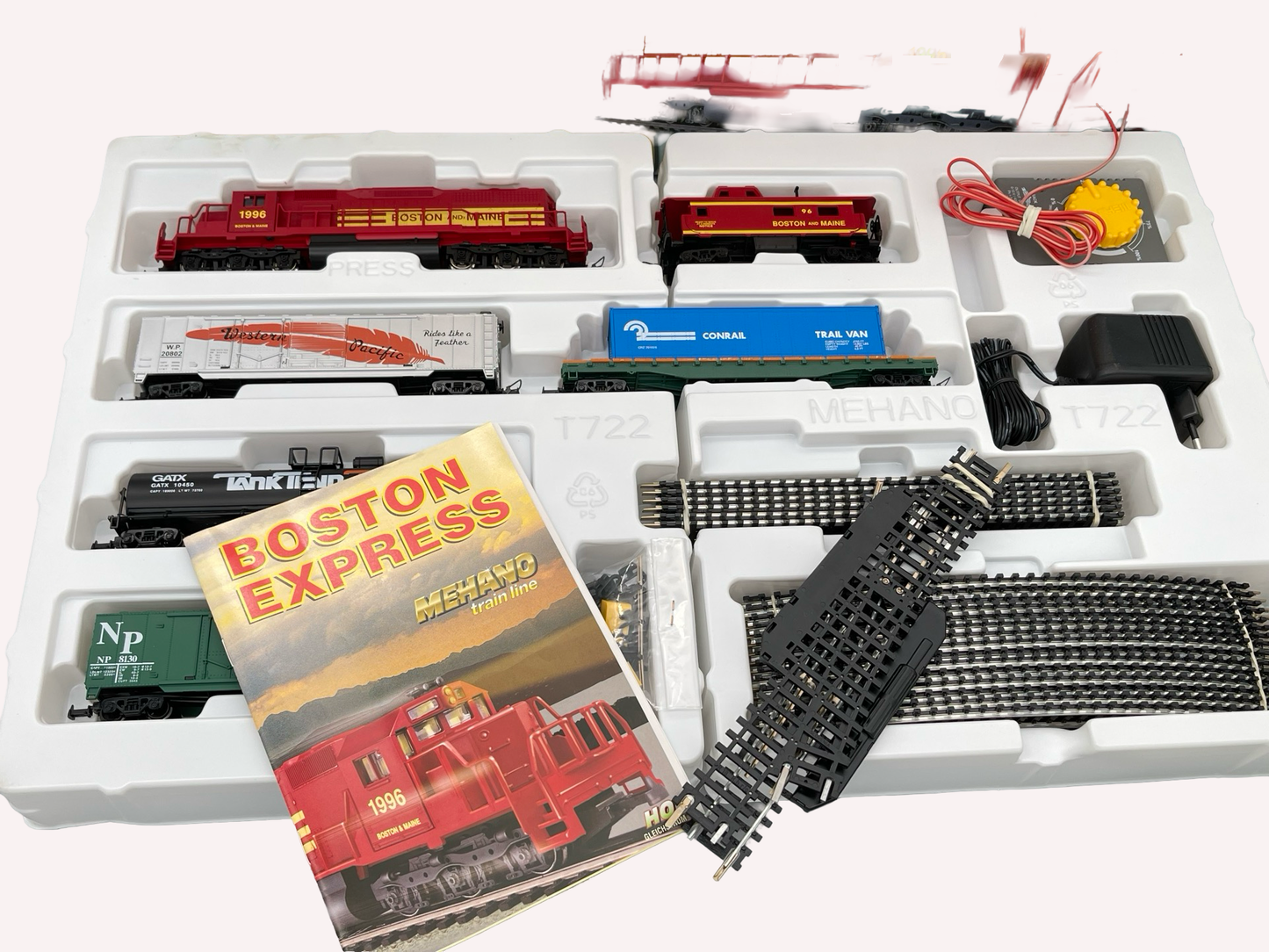 Mehano elektrische Eisenbahn H0 T722 Startset Boston Express E471 NEU OVP