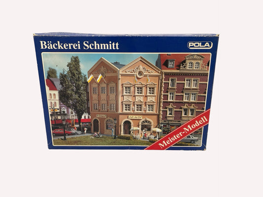 POLA Modellbau Gebäude "Bäckerei Schmitt" 1:87 Vintage NEU OVP