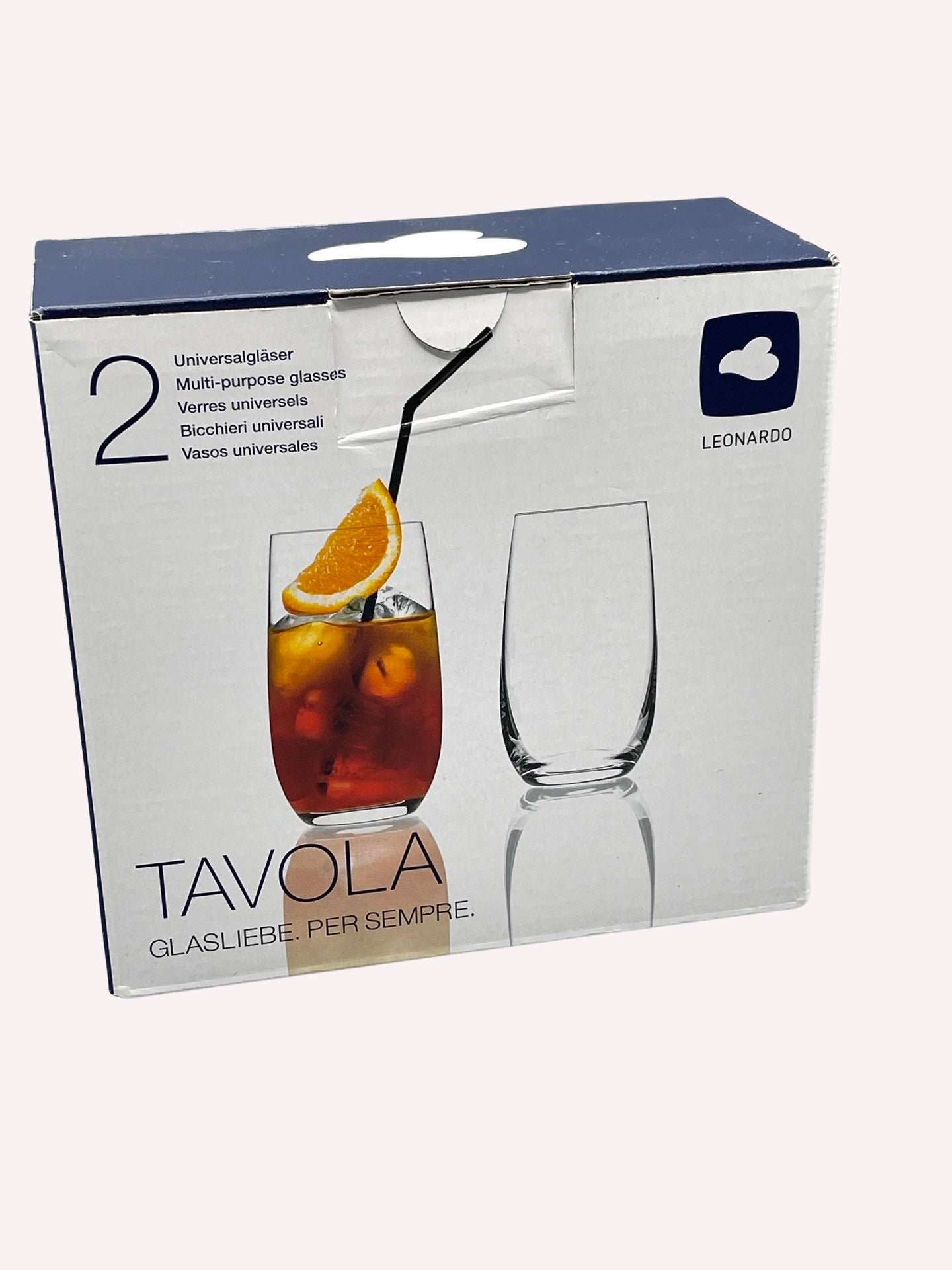 LEONARDO  Universalgläser-Set "Tavola", 2-teilig  400 ml