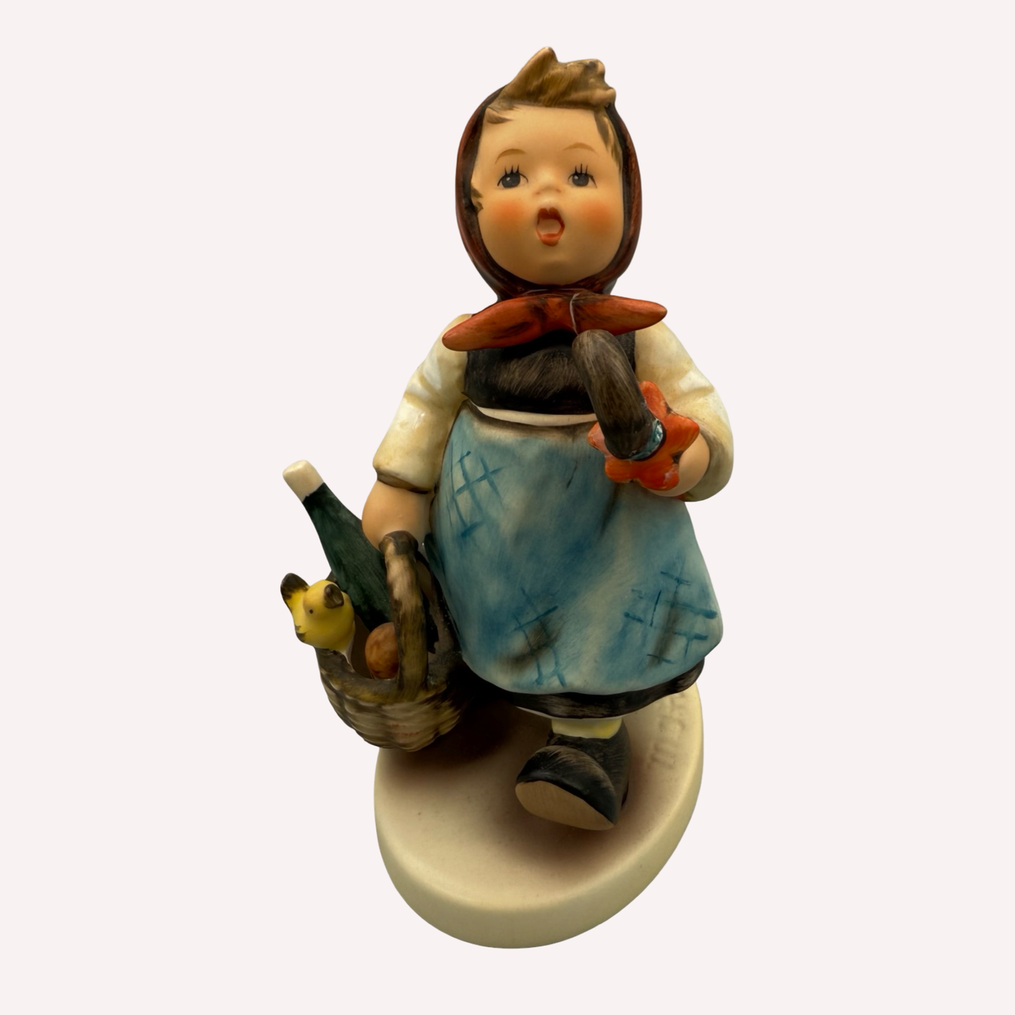 Hummel Goebel Figur "Besuch eines Kranken" #382 Figur 1972 W Germany