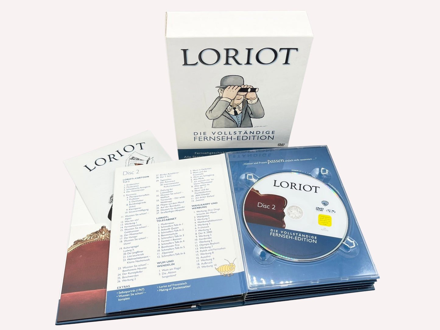 Loriot - Die vollständige Fernseh-Edition [6 DVDs] (mit Booklet)